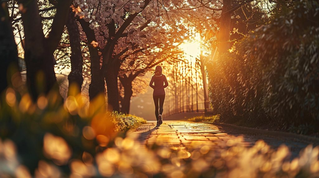 Herbst Bewegung, Laufen, Eigenverantwortung